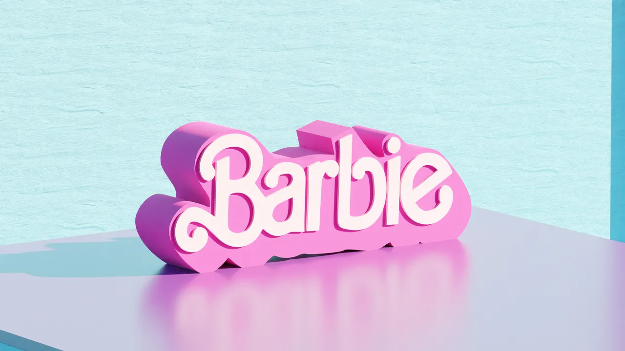 Kan ikke Illustrer Markér Barbie Movie - Letters/Logo for Decoration by CalebTimoteo | Download free  STL model | Printables.com