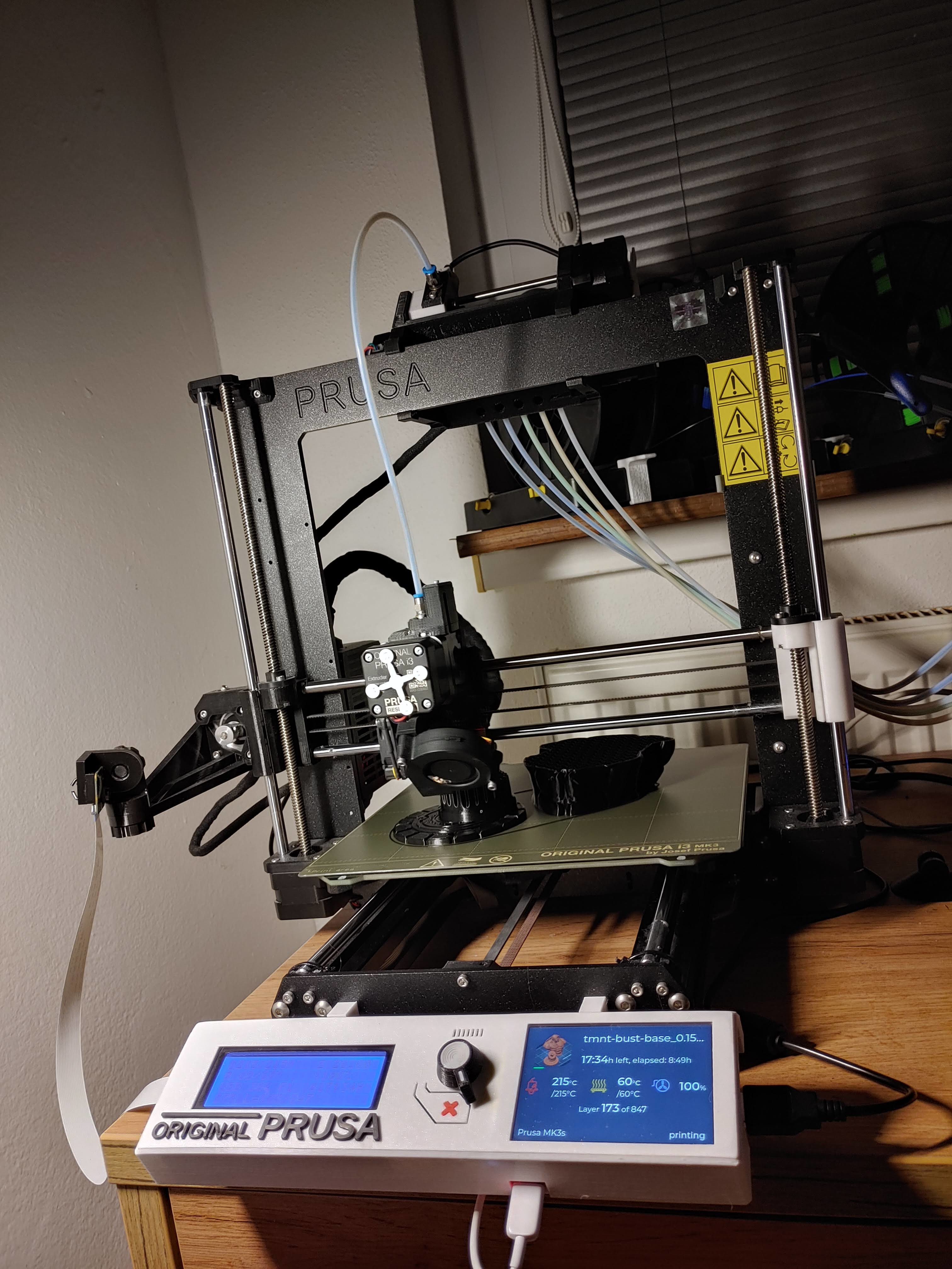 OctoPrusaMK3S for Raspberry Pi 4B (only frontal case) by Shrek69