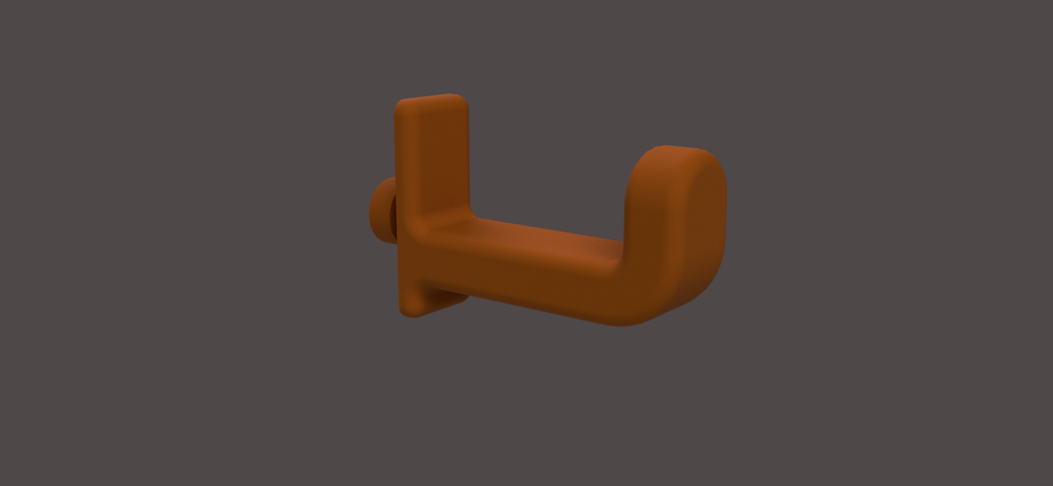 Miniatura 2 do modelo 3D Shelf Hook
