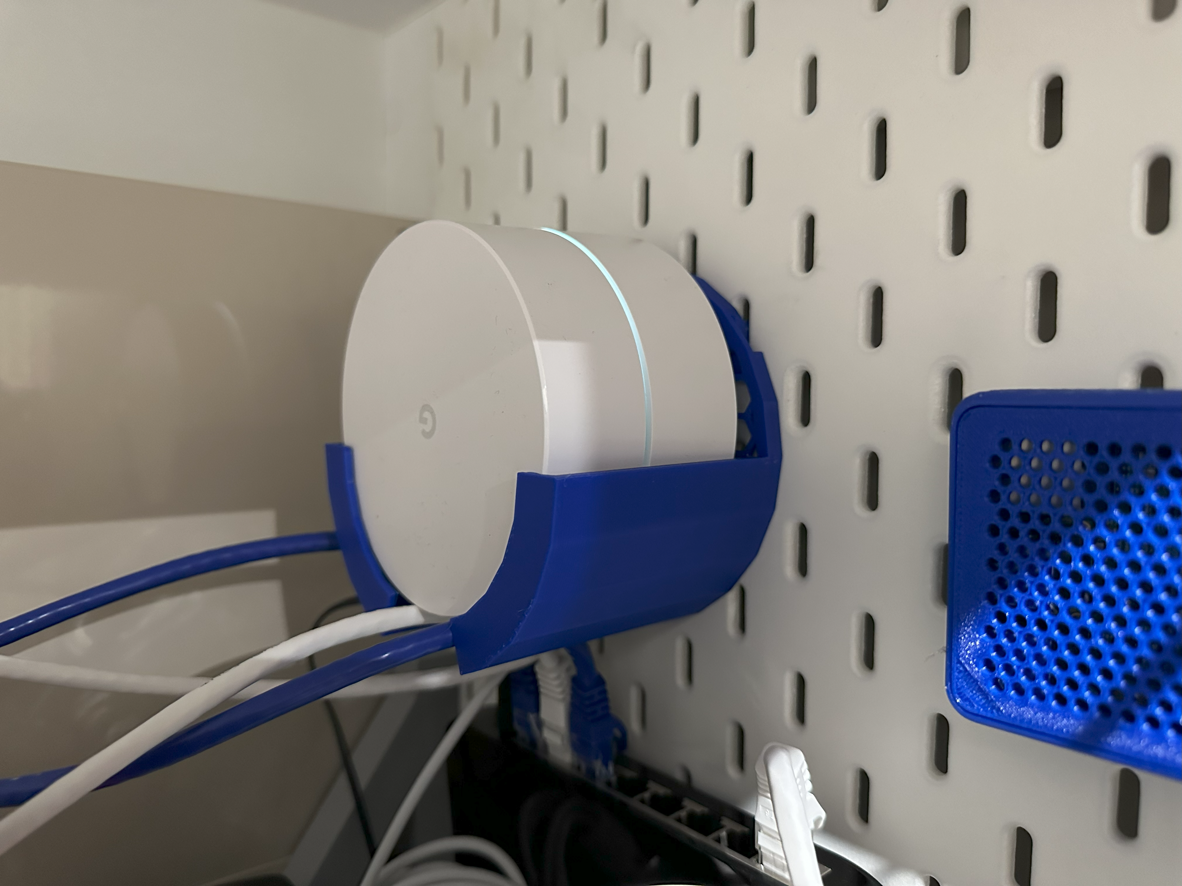 Google WiFi IKEA Skadis bracket
