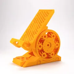 3D Printable Toilet Paddle for push-button toilet accessibility by  Clockspring
