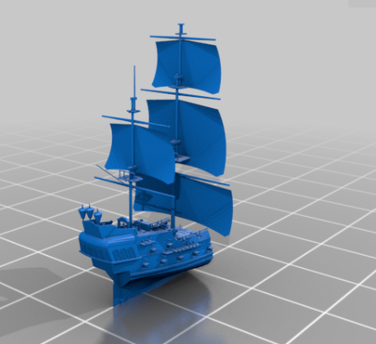 Pirates Of The Caribbean- The Black Pearl Fixed and split