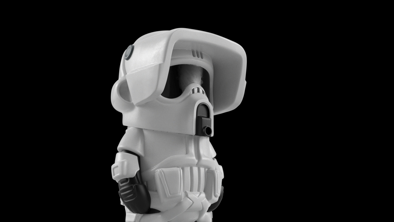 Mini Scout Trooper - single and multimaterial by Wekster | Printables Store