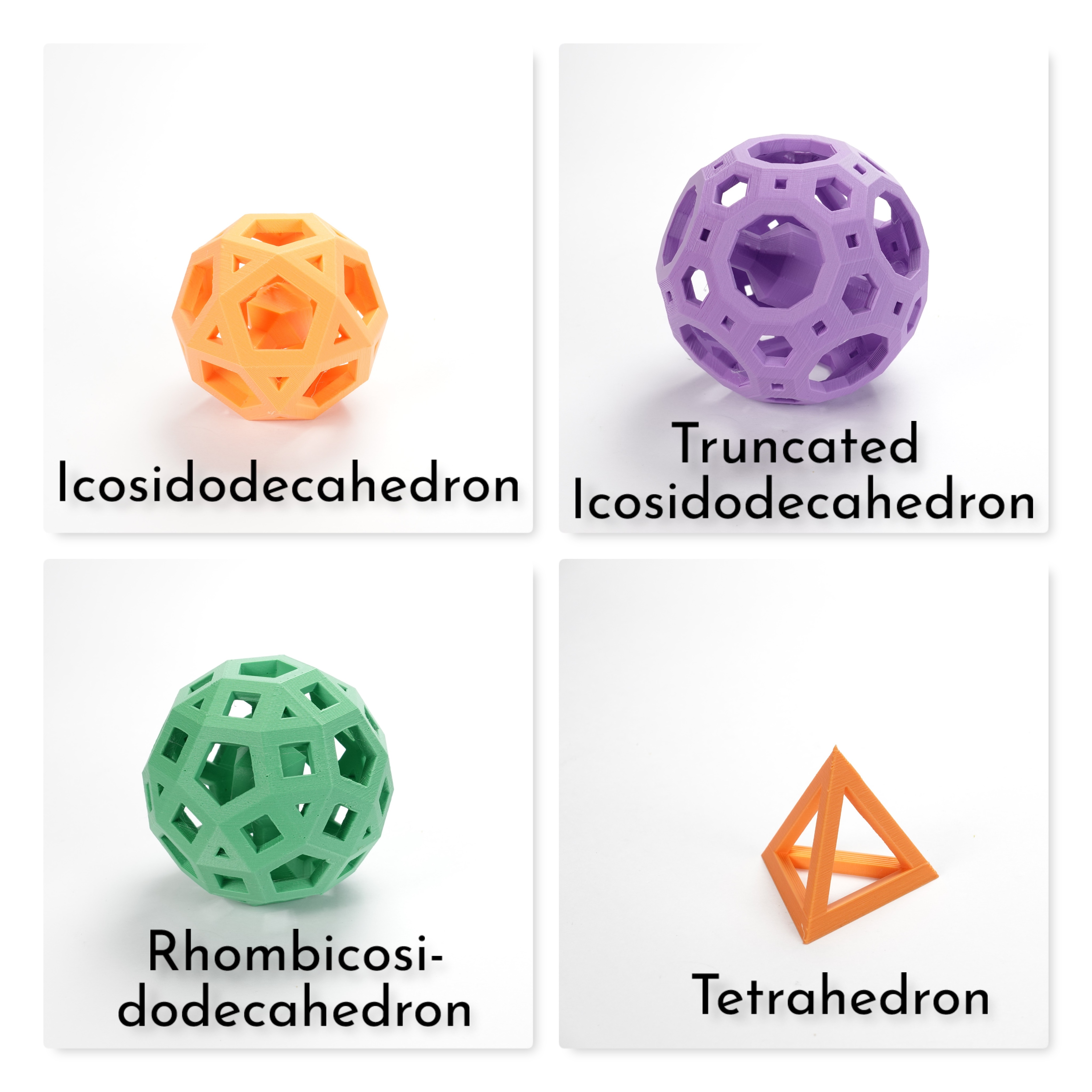 709 Pleasant Polyhedra By Clockspring | Printables Store