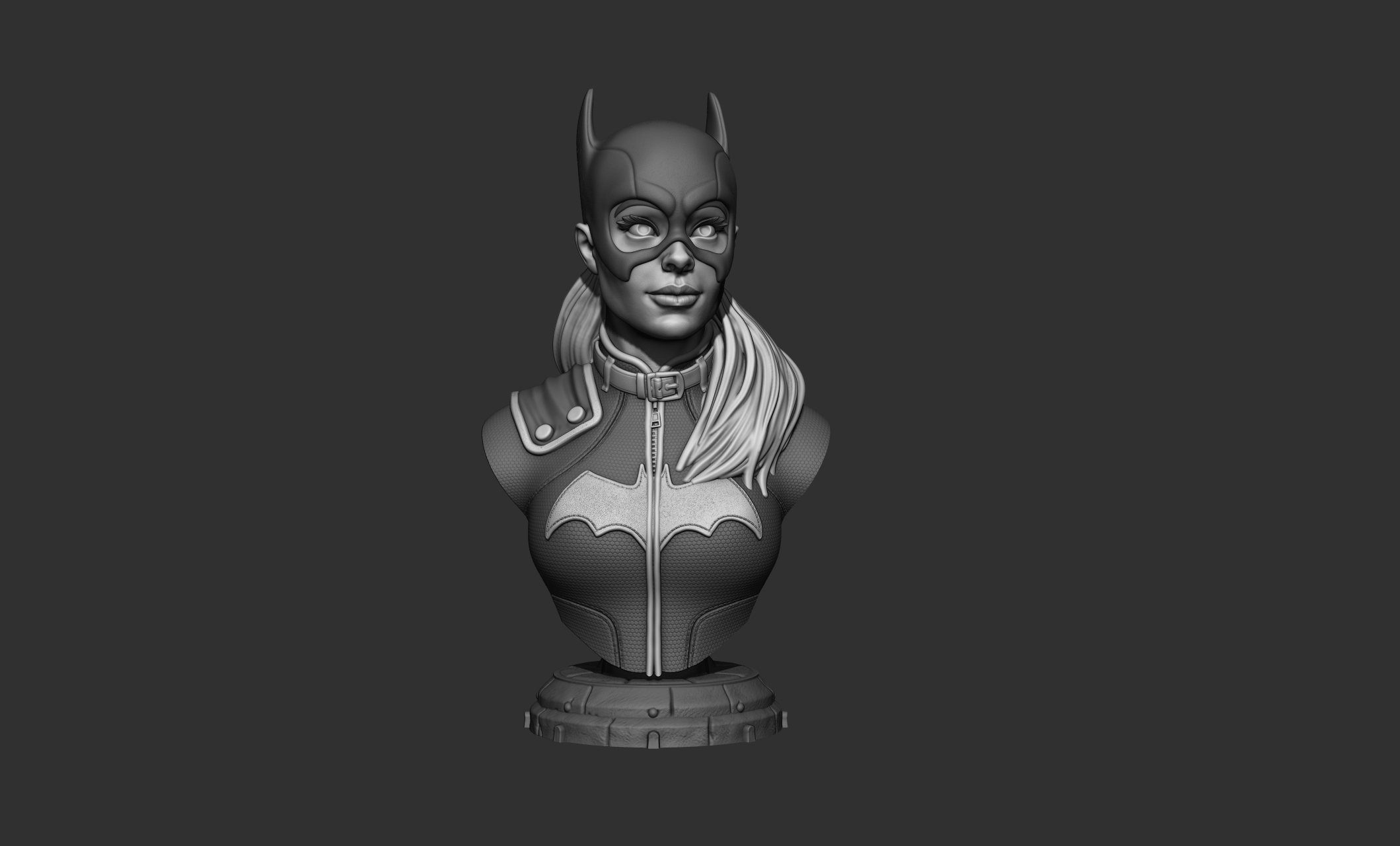 Batgirl bust - presupported