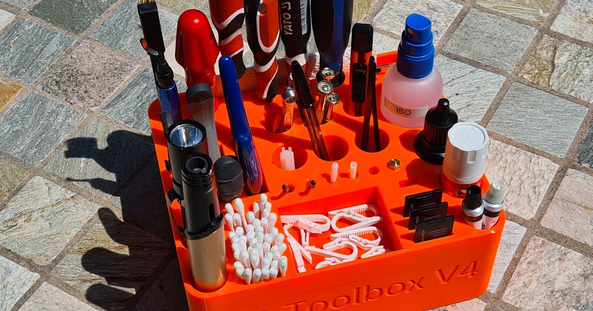 Epic 3D Printer Toolbox by PointNemo Download free STL model