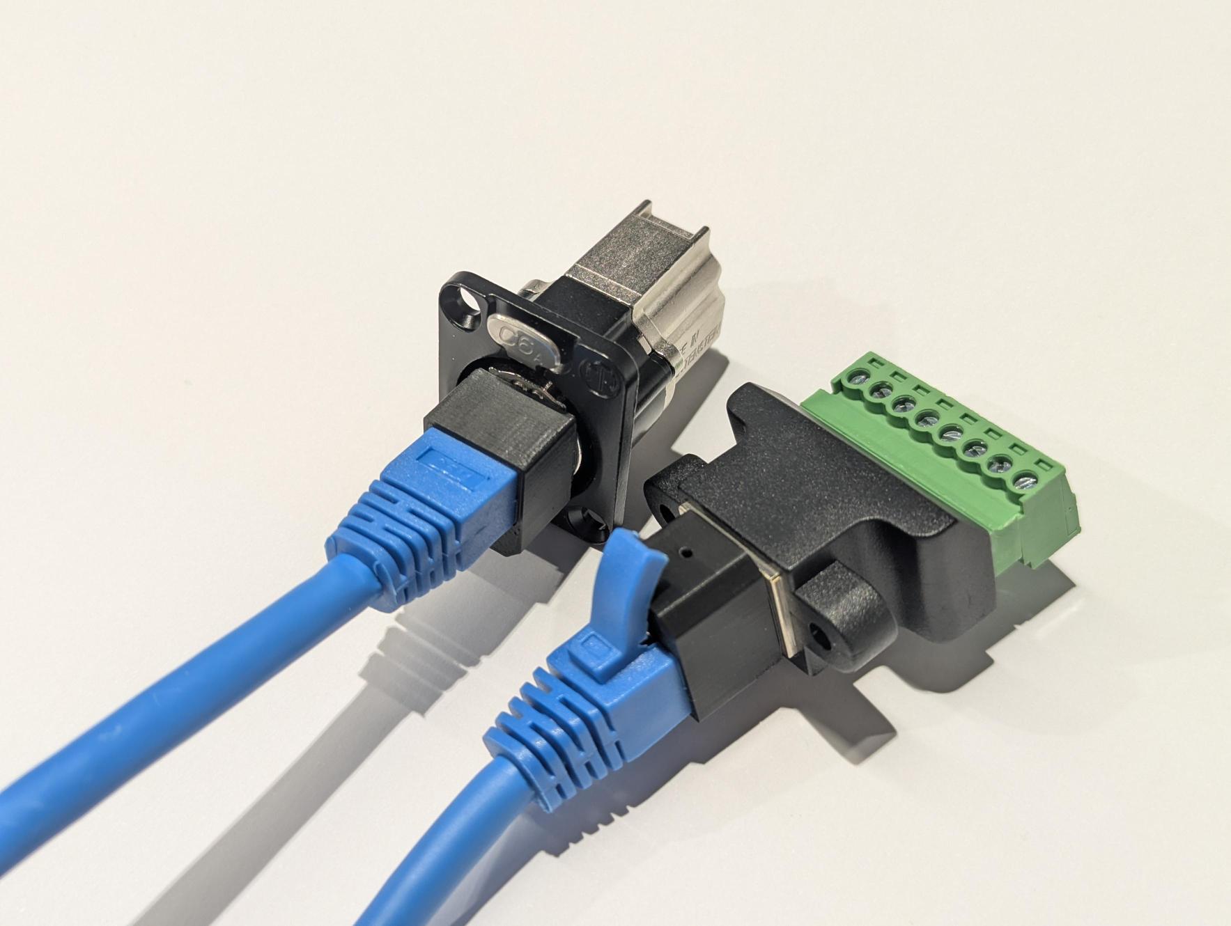 RJ45 Ethernet Cable Lock (Standard + Neutrik EtherCon)