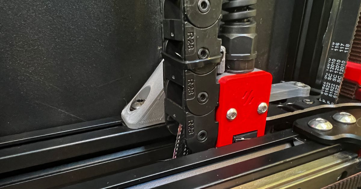 Voron 2.4 Z Chain Vertical Support by madmaxx890 Download free STL