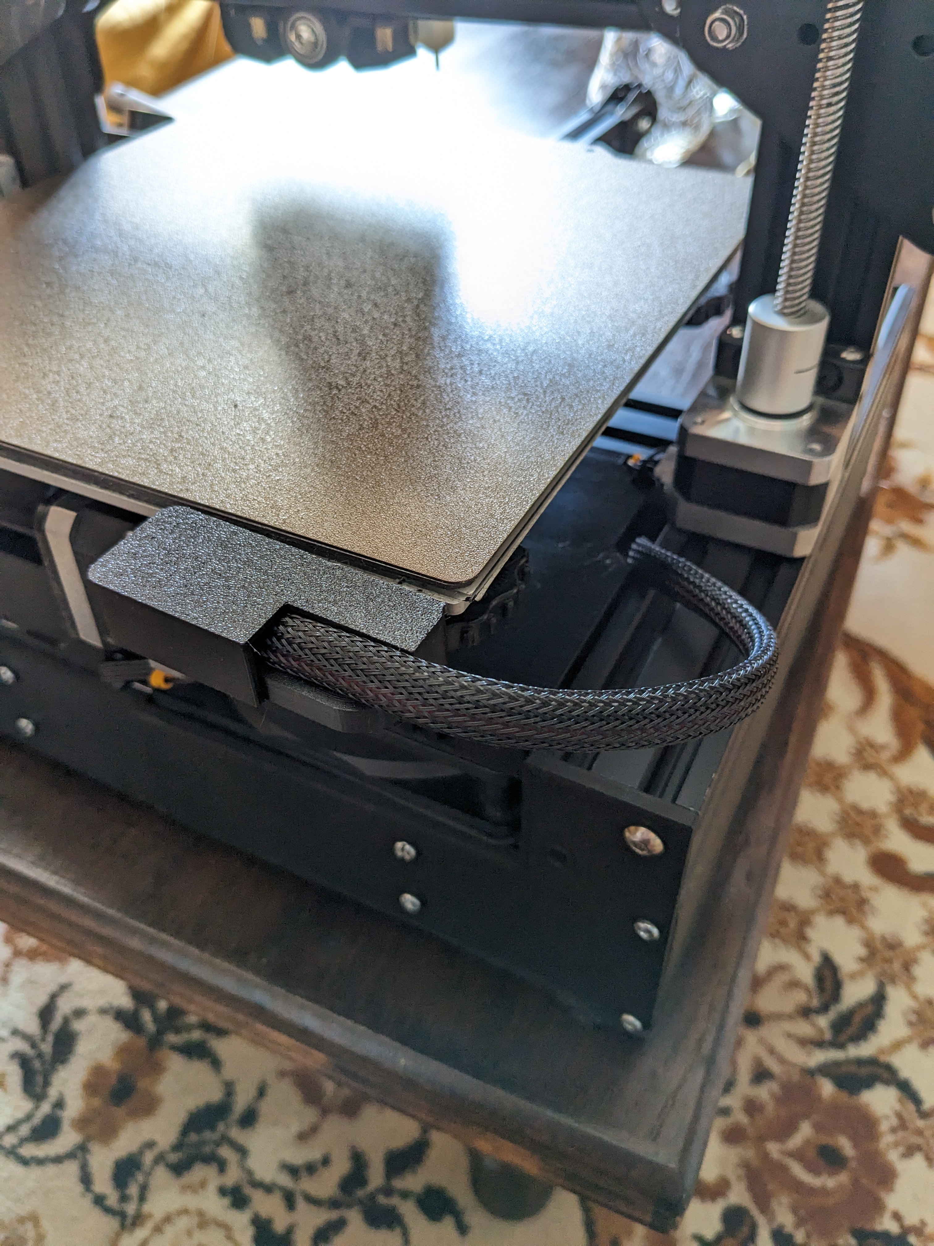 Ender 3 (Pro) 90° Heated Bed Cable Strain Relief