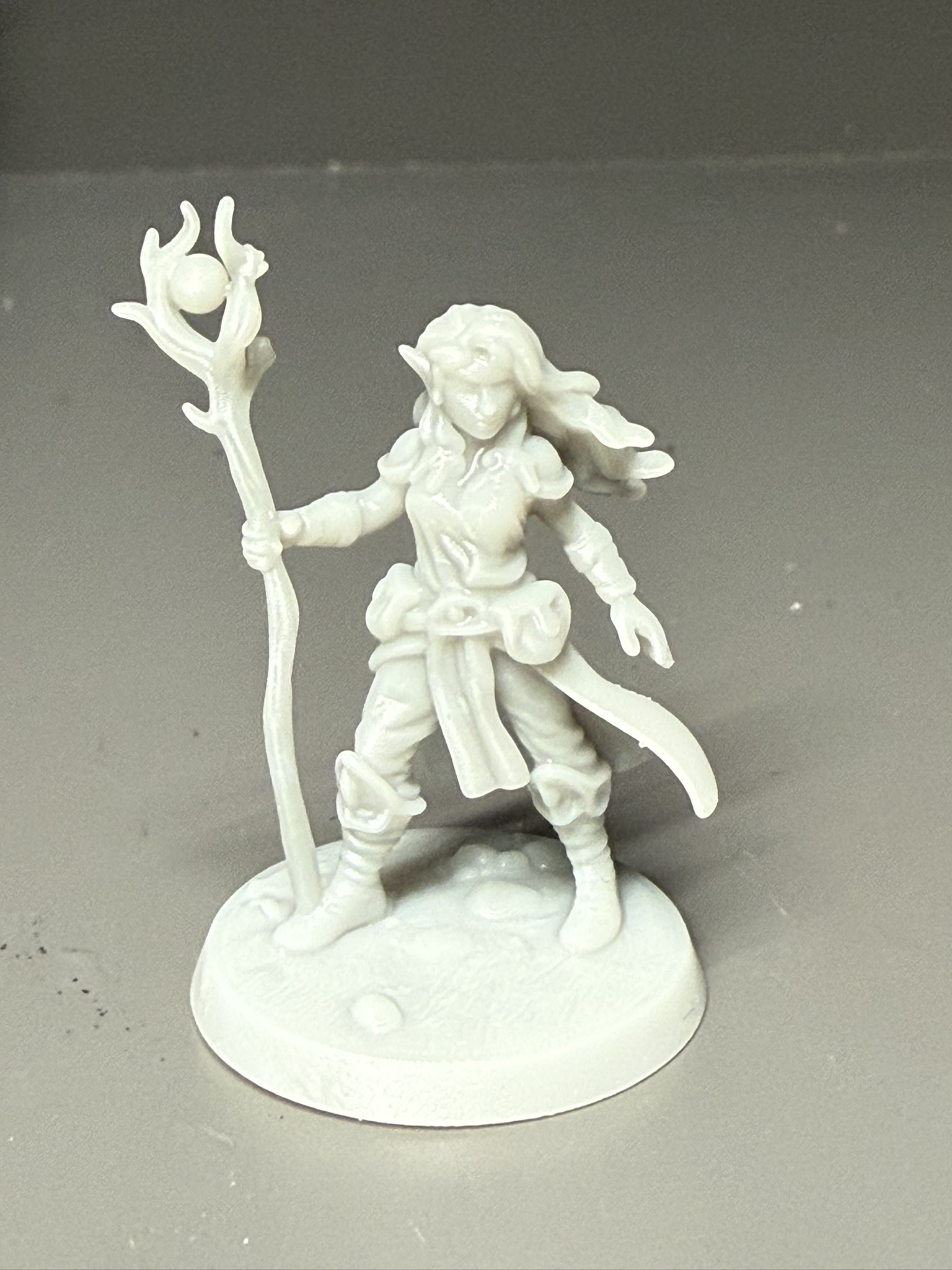 Female druid for Dungeons and Dragons DND