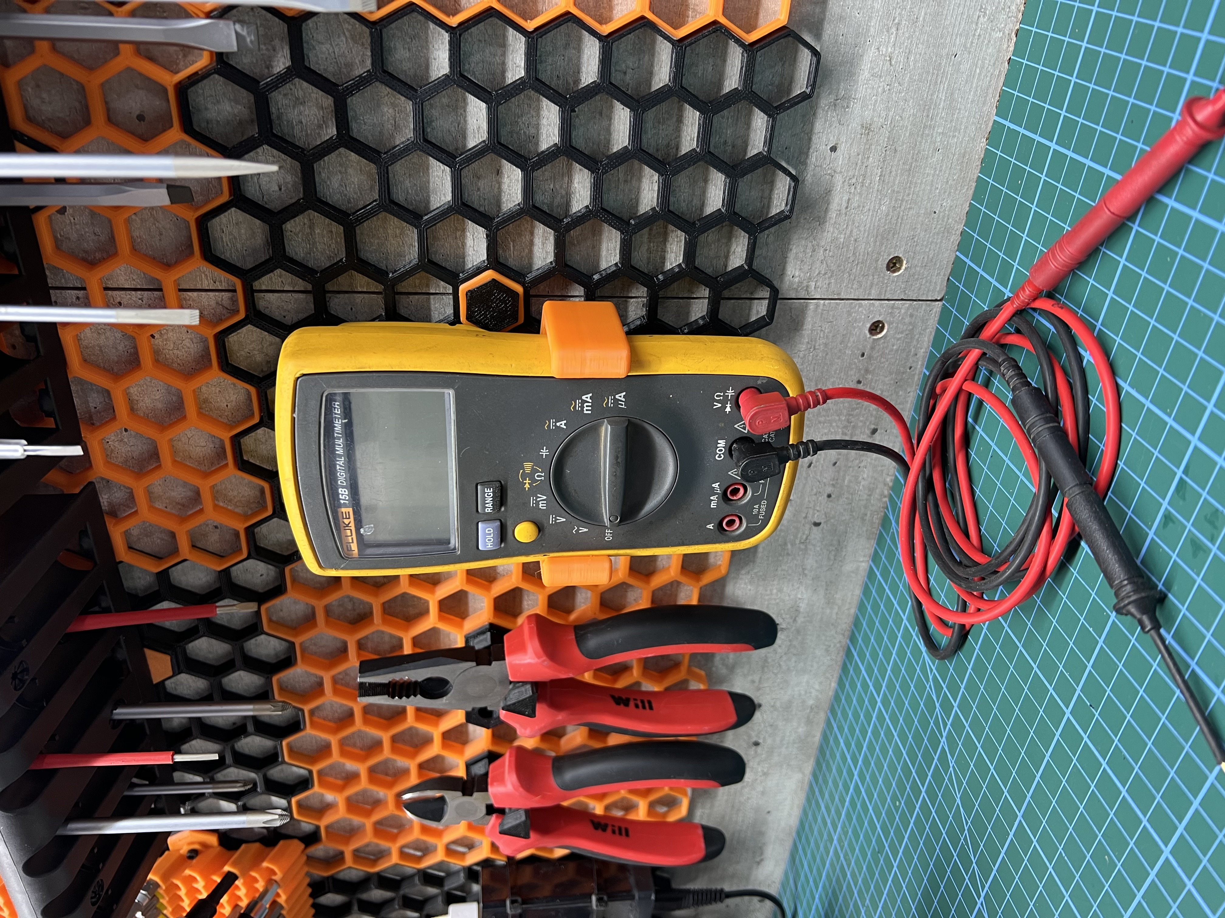 Fluke Multimeter holder for HSW