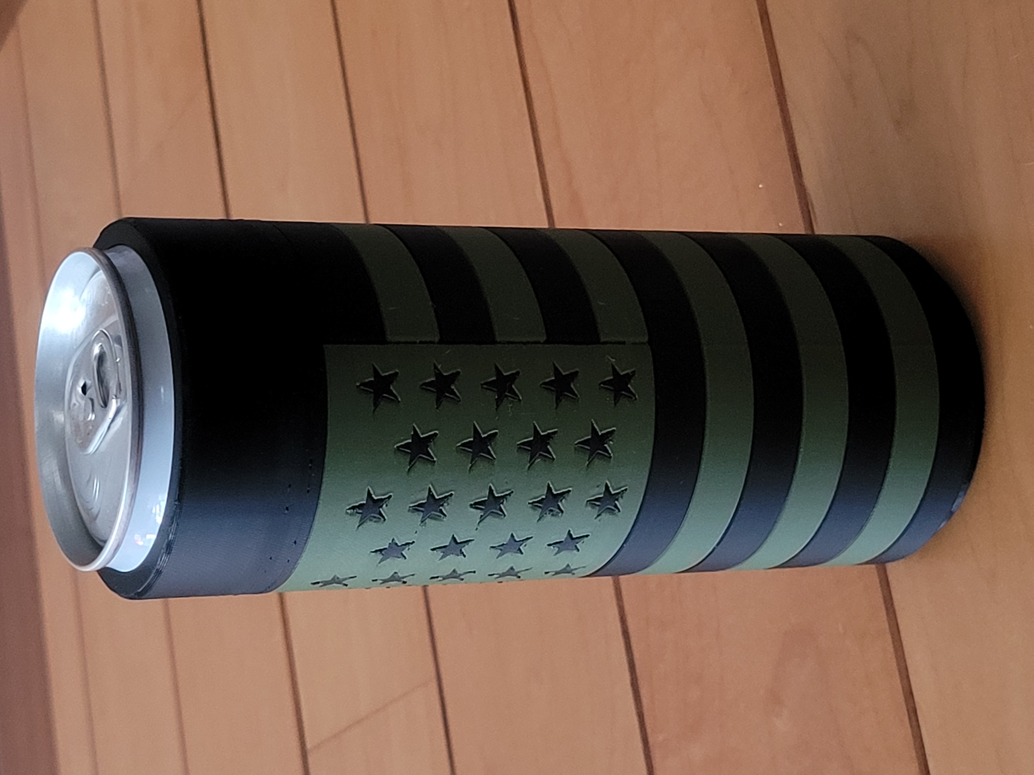 American Flag Slim Can Koozie (2 Color) By Mr. Sullivan | Download Free ...