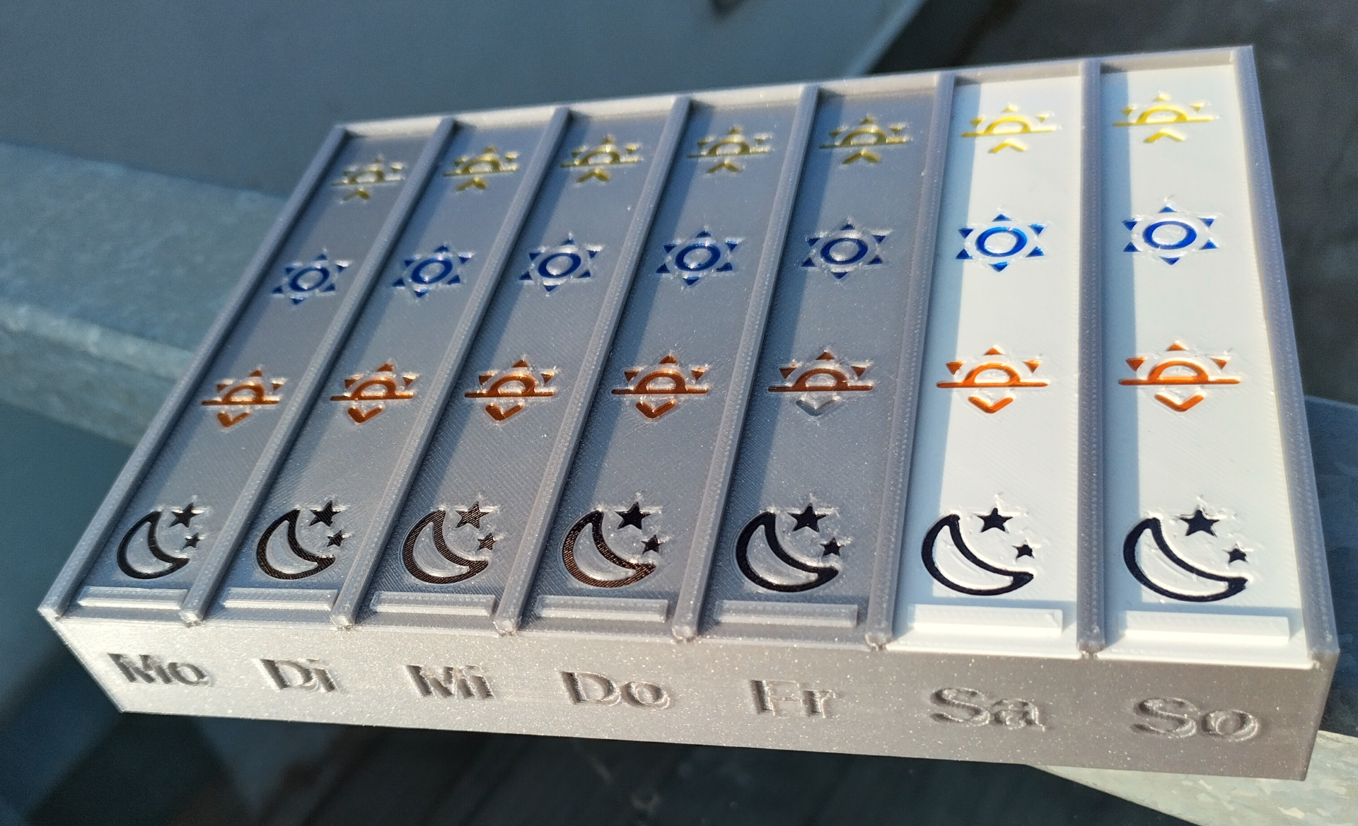Customizable (Multi-) Day Pillbox