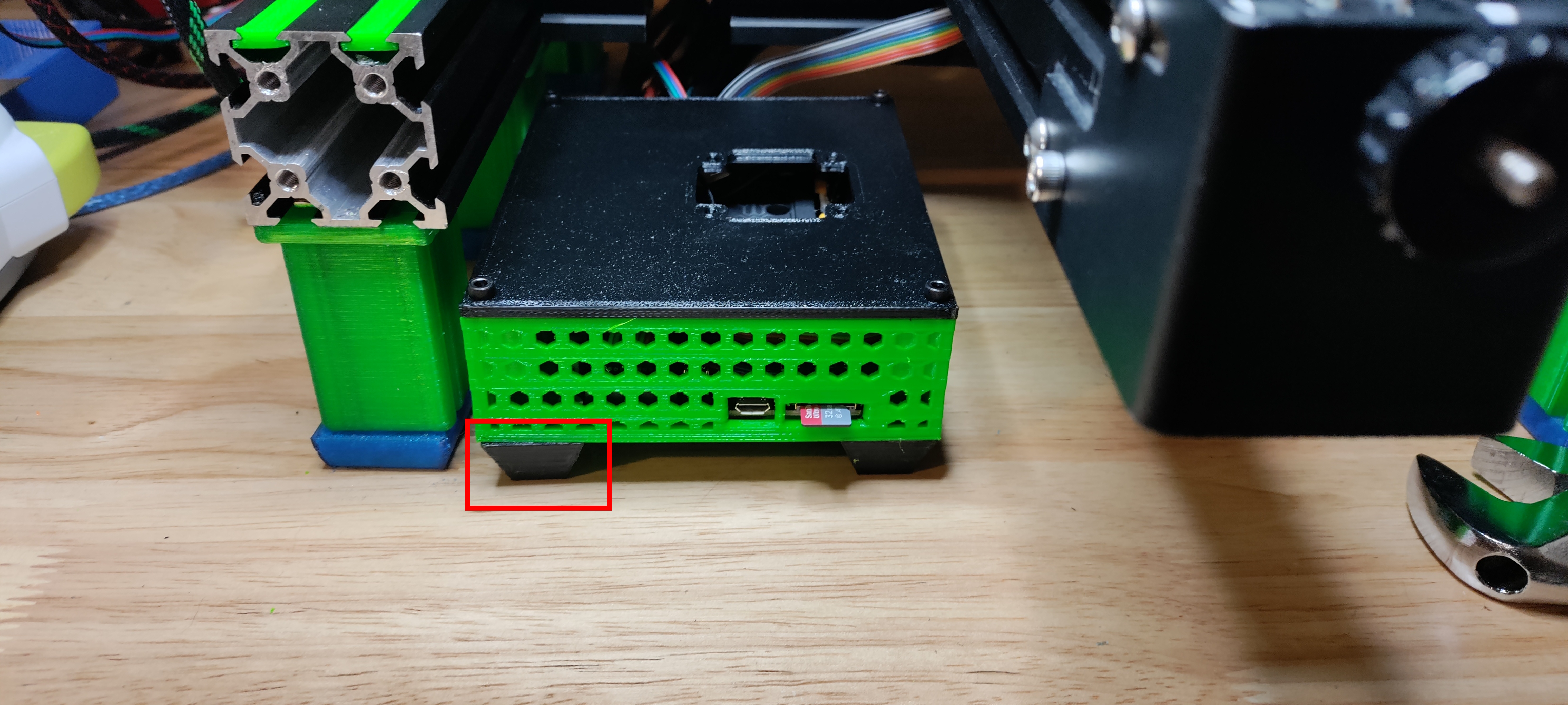 Feet for SKR E3 mini v2 electronics case for Anet A8