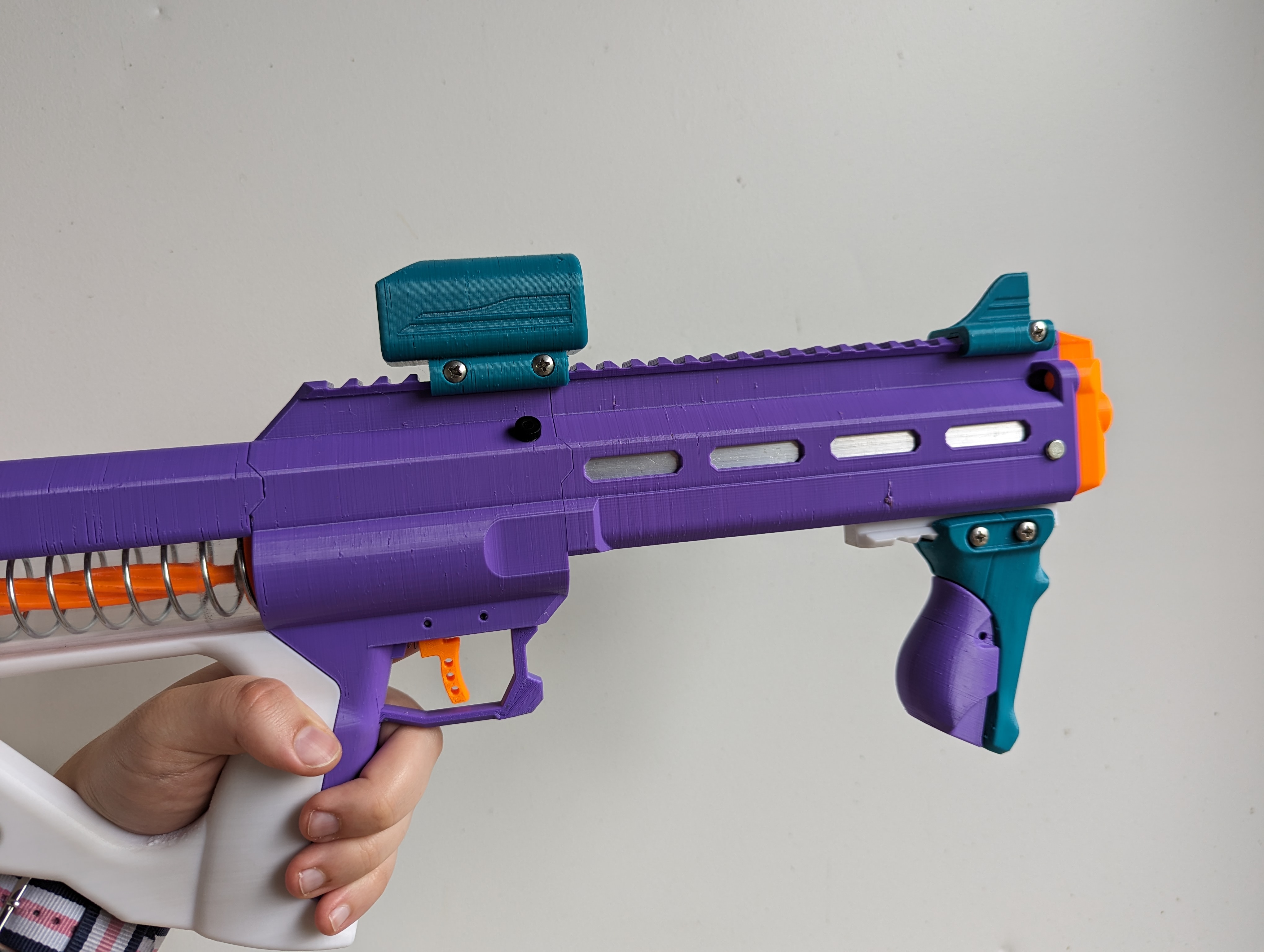 Sci-fi Faux Scope Iron Sights for Nerf/Airsoft by lavendork | Download ...