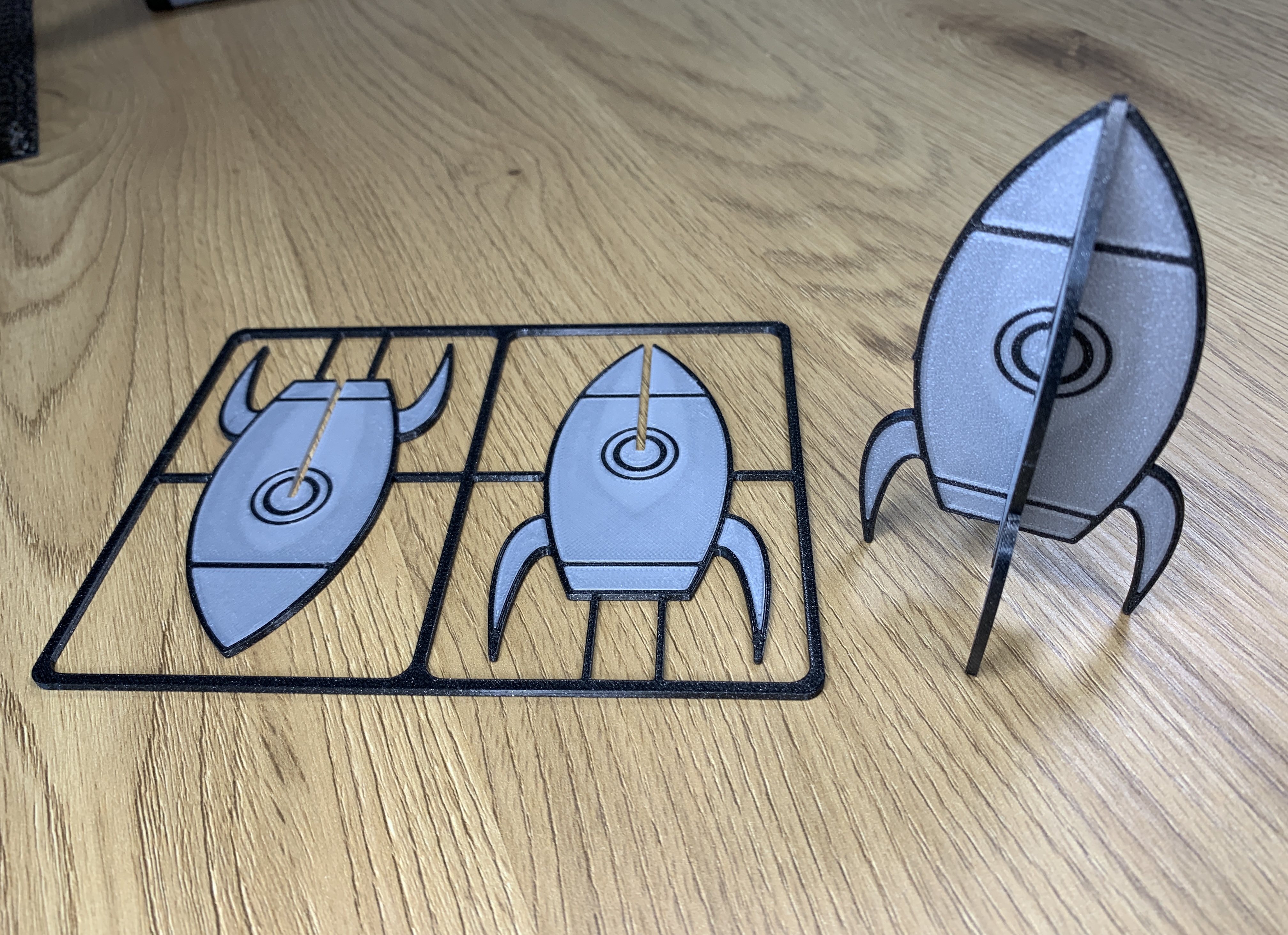 Rocket - kit card multicolor