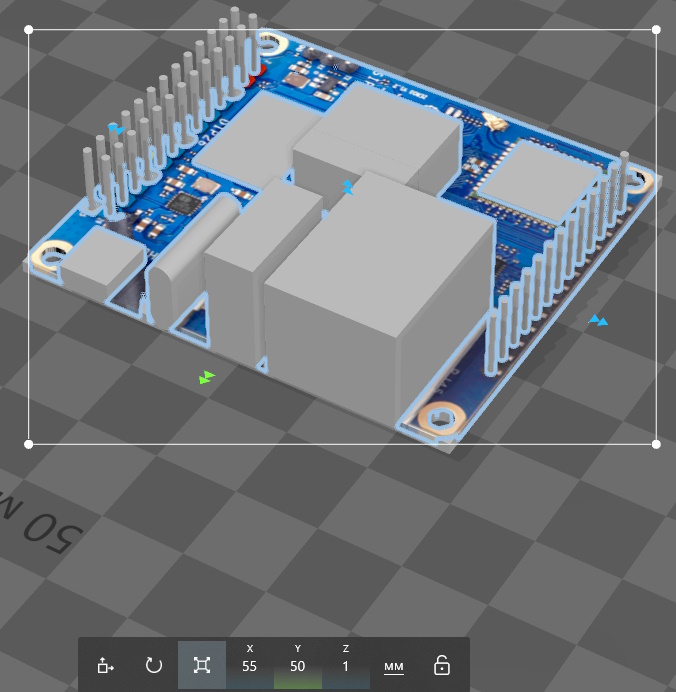Orange PI Zero3 Motherboard model