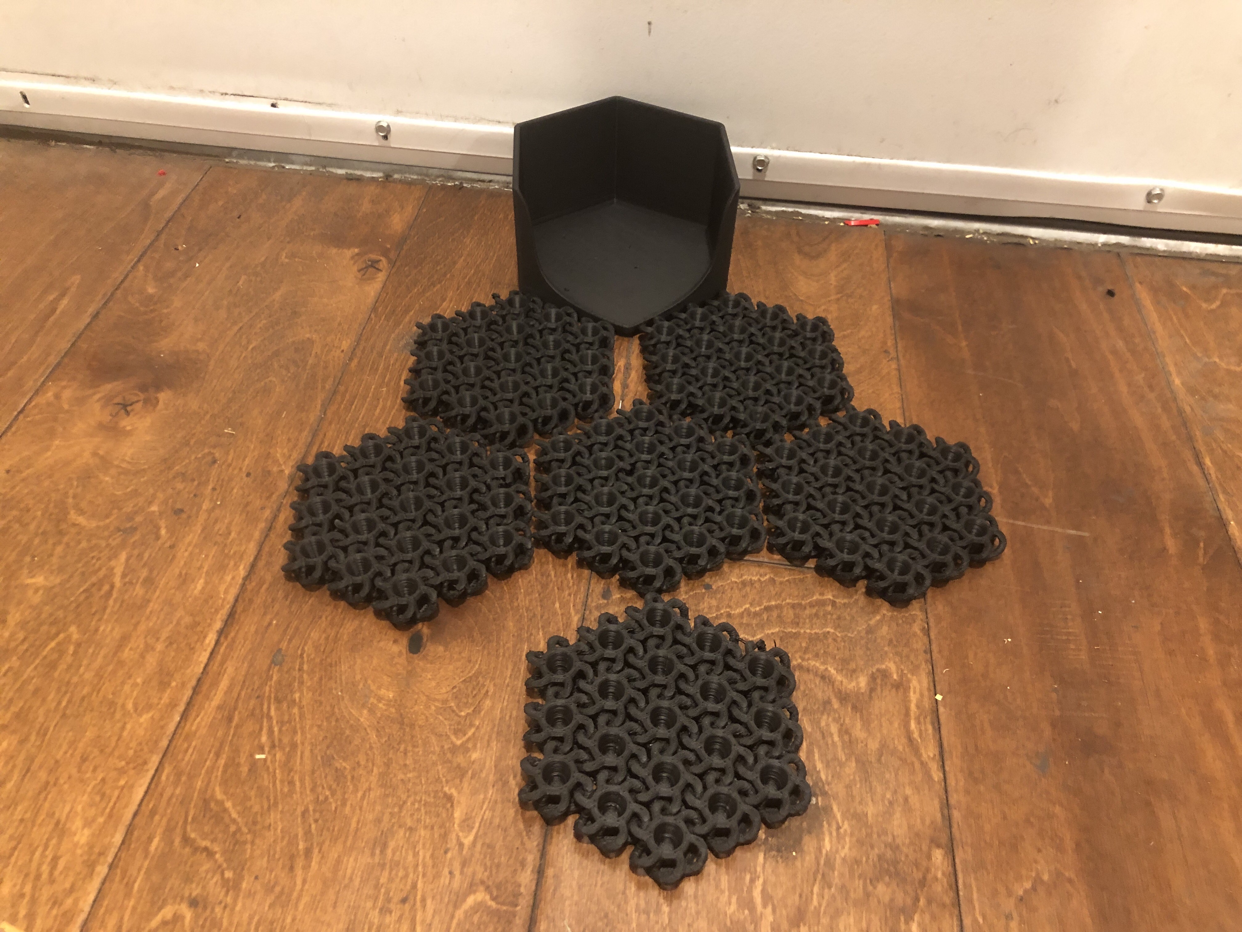 Nasa Chainmail Coasters