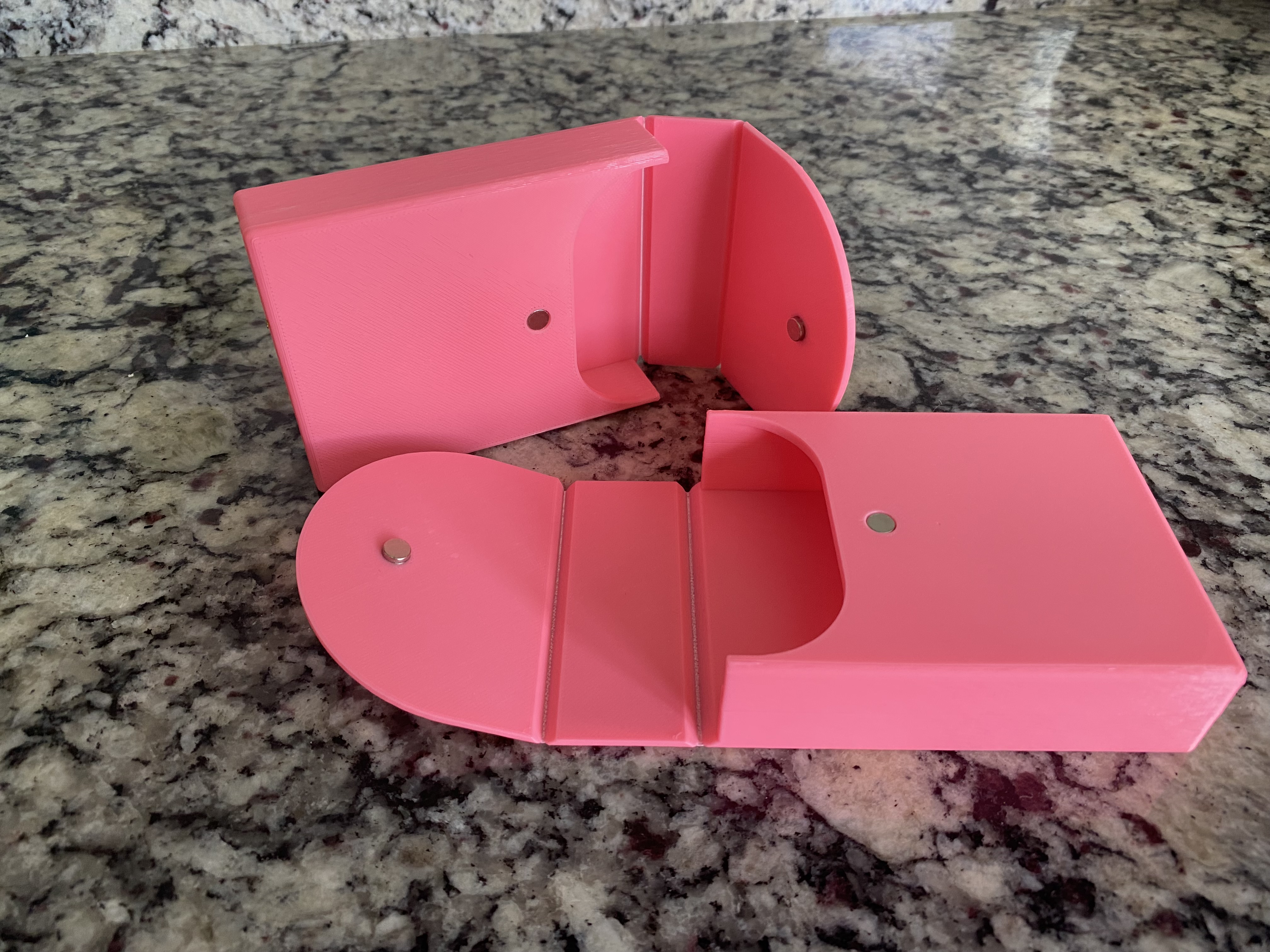 Playing Cards Box--Living Hinge, No Supports