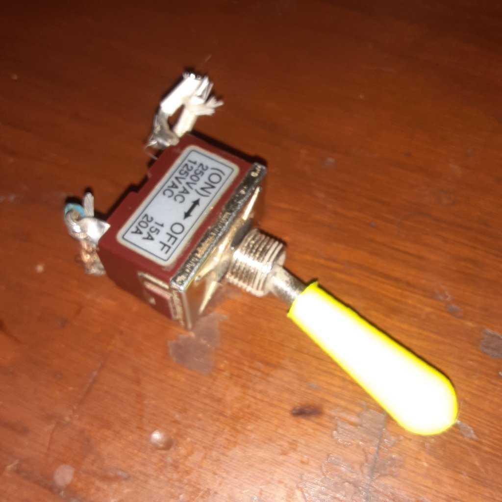 Toggle switch extension by B&B TECH Download free STL model