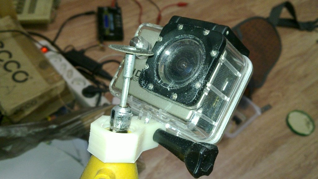 GoPro dremel mount by L29Ah | Download free STL model | Printables.com