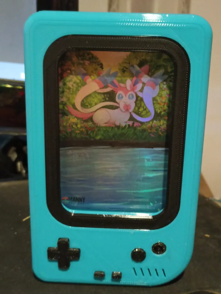 GameBoy Pokemon Card Diplaystand by Fede Retamal | Download free STL model  | Printables.com