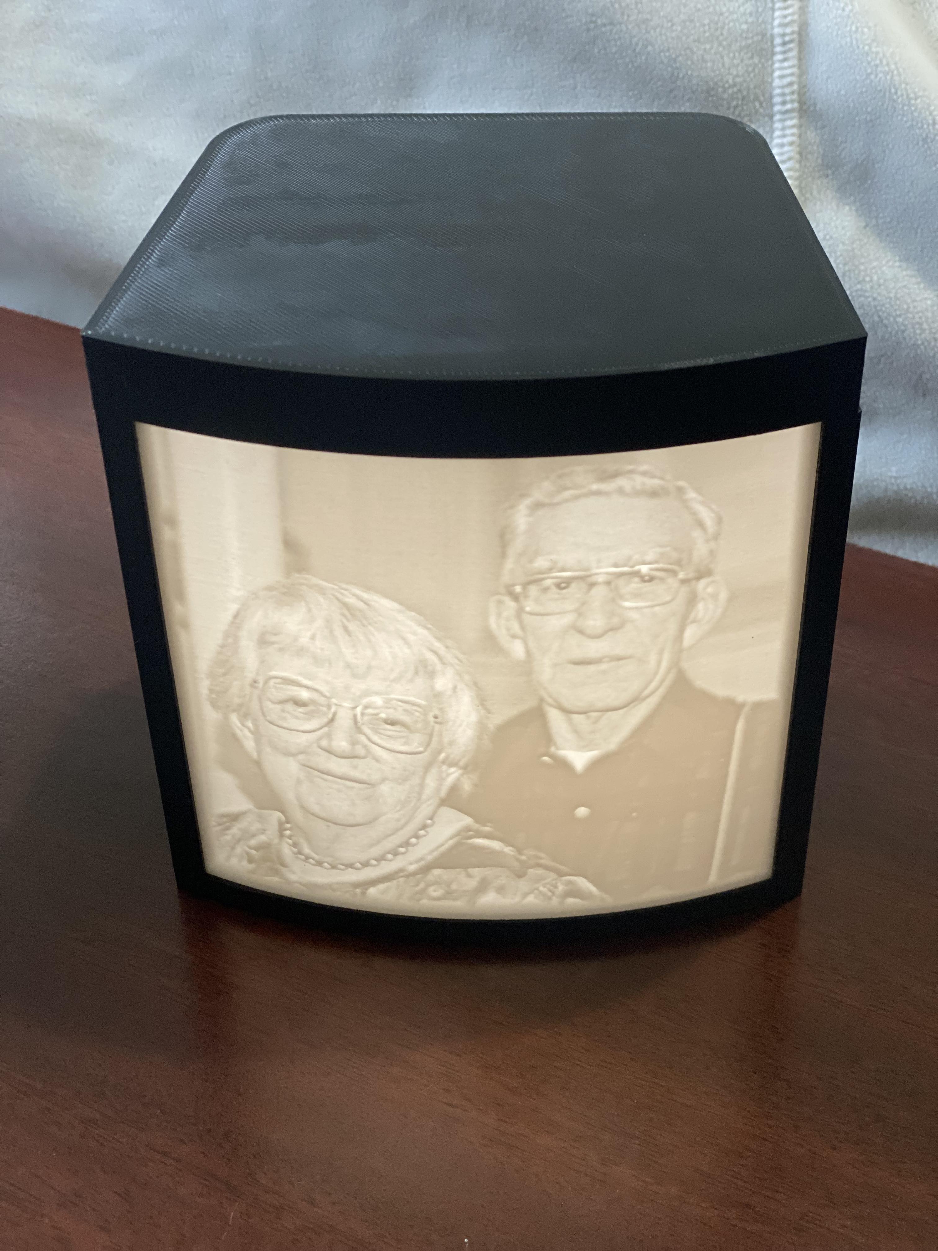 Small Curved Lithophane Box 120mm Updated 12 16 23 By Bulgogi 