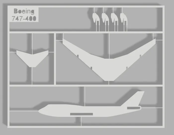 747-400 Kit Card by Angry Mum | Download free STL model