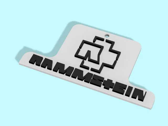 Rock Band Keychains (RAMMSTEIN)
