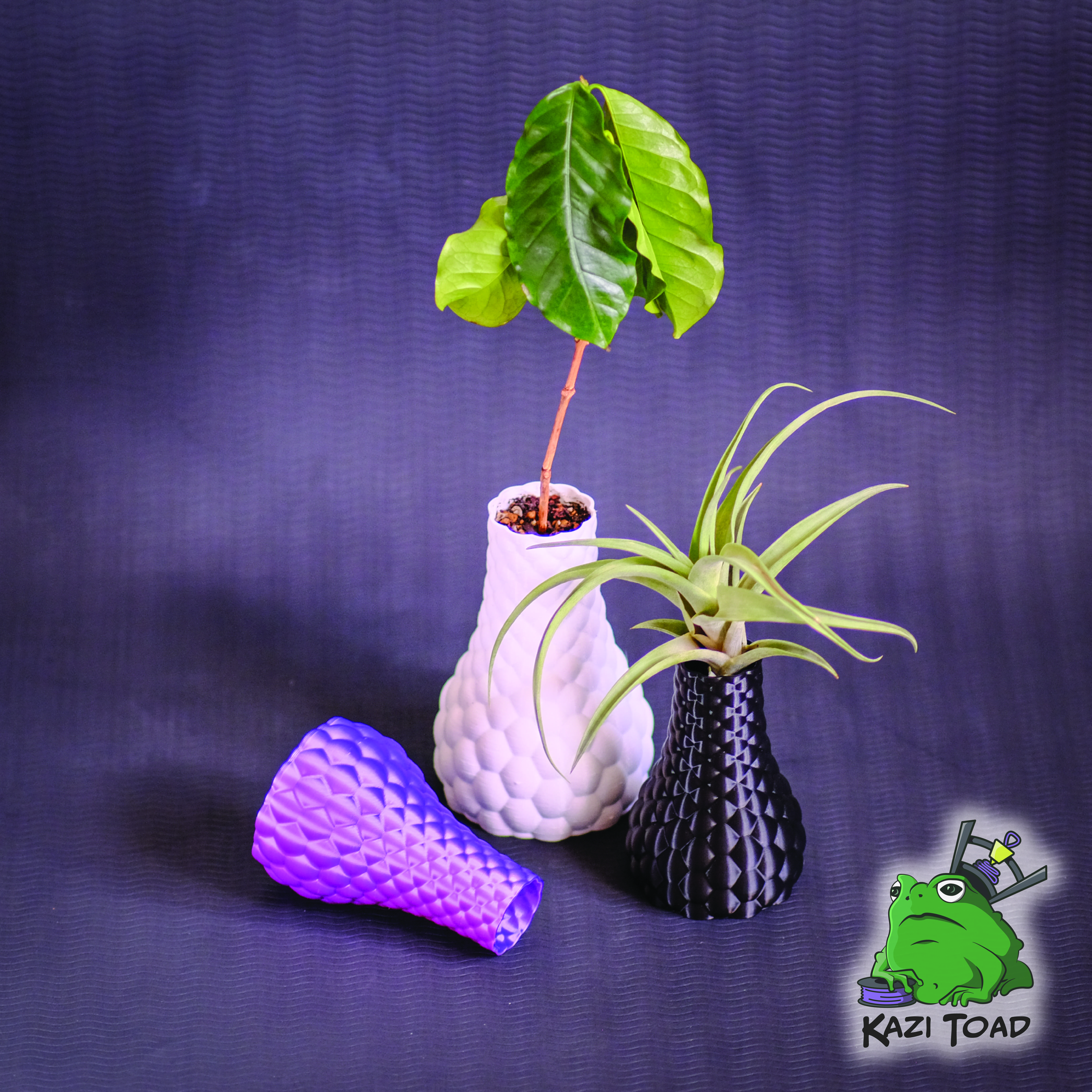 Hex Bubble Vase (Vase No. 11)
