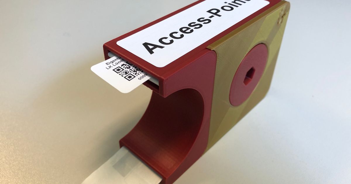 Label Dispenser by Andre Download free STL model