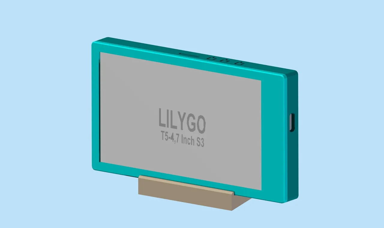 Lilygo T5 4.7 S3 E-paper case by ramatomo | Download free STL 