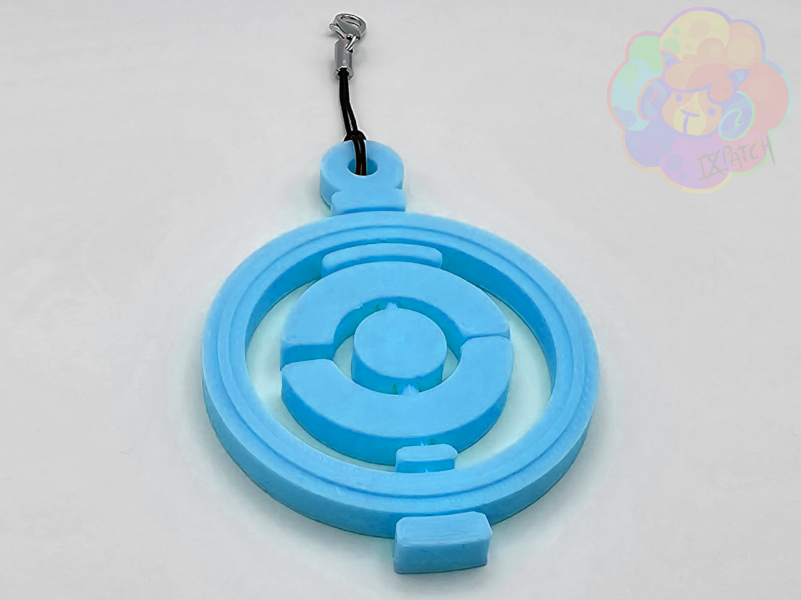 PokéStop Spinner Keychain - Pokémon GO (print-in-place)