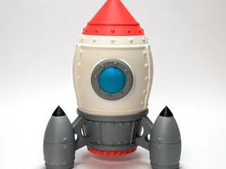 612 Rocket Jar by Clockspring | Download STL model | Printables.com