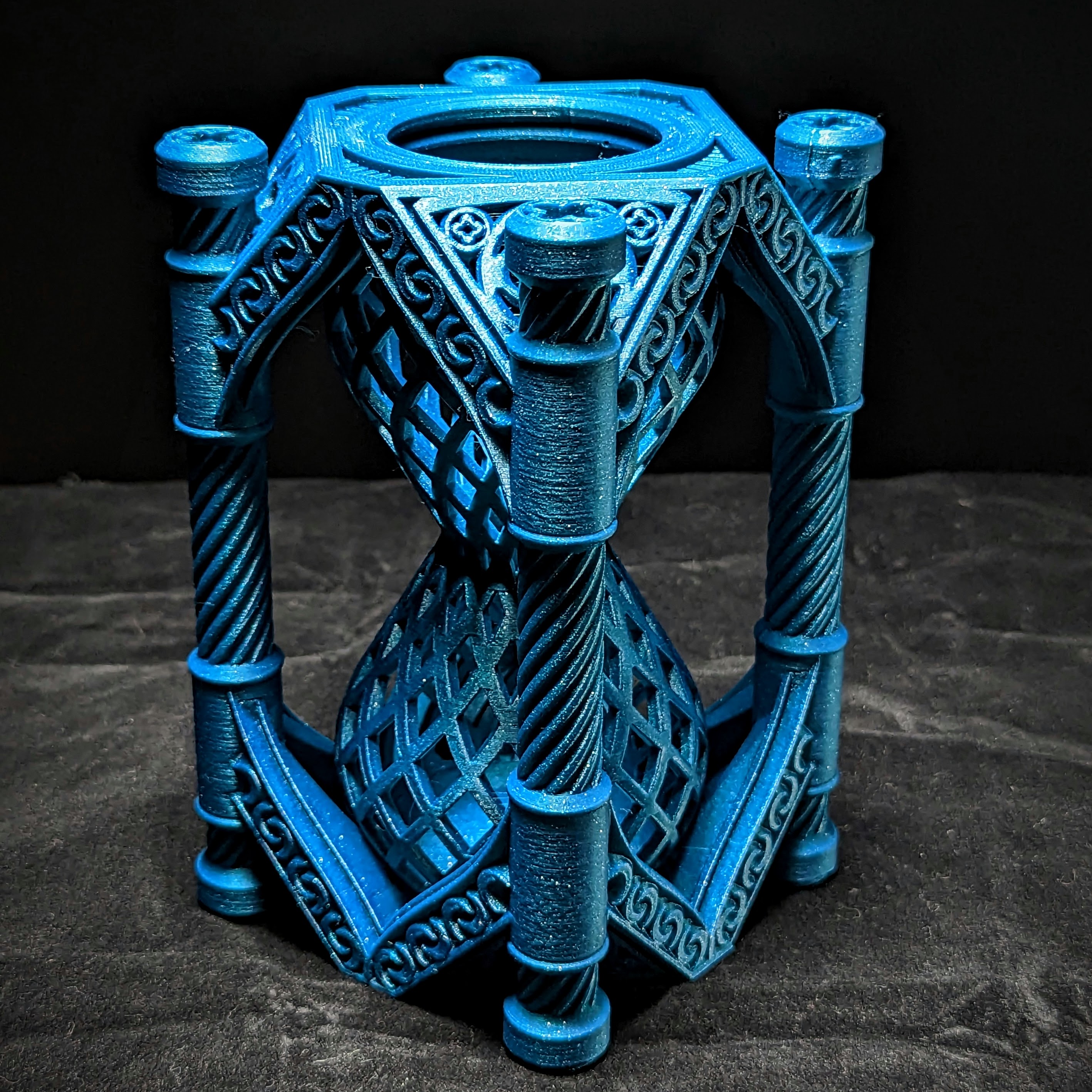 599 Gothic Hourglass by Clockspring Printables Store