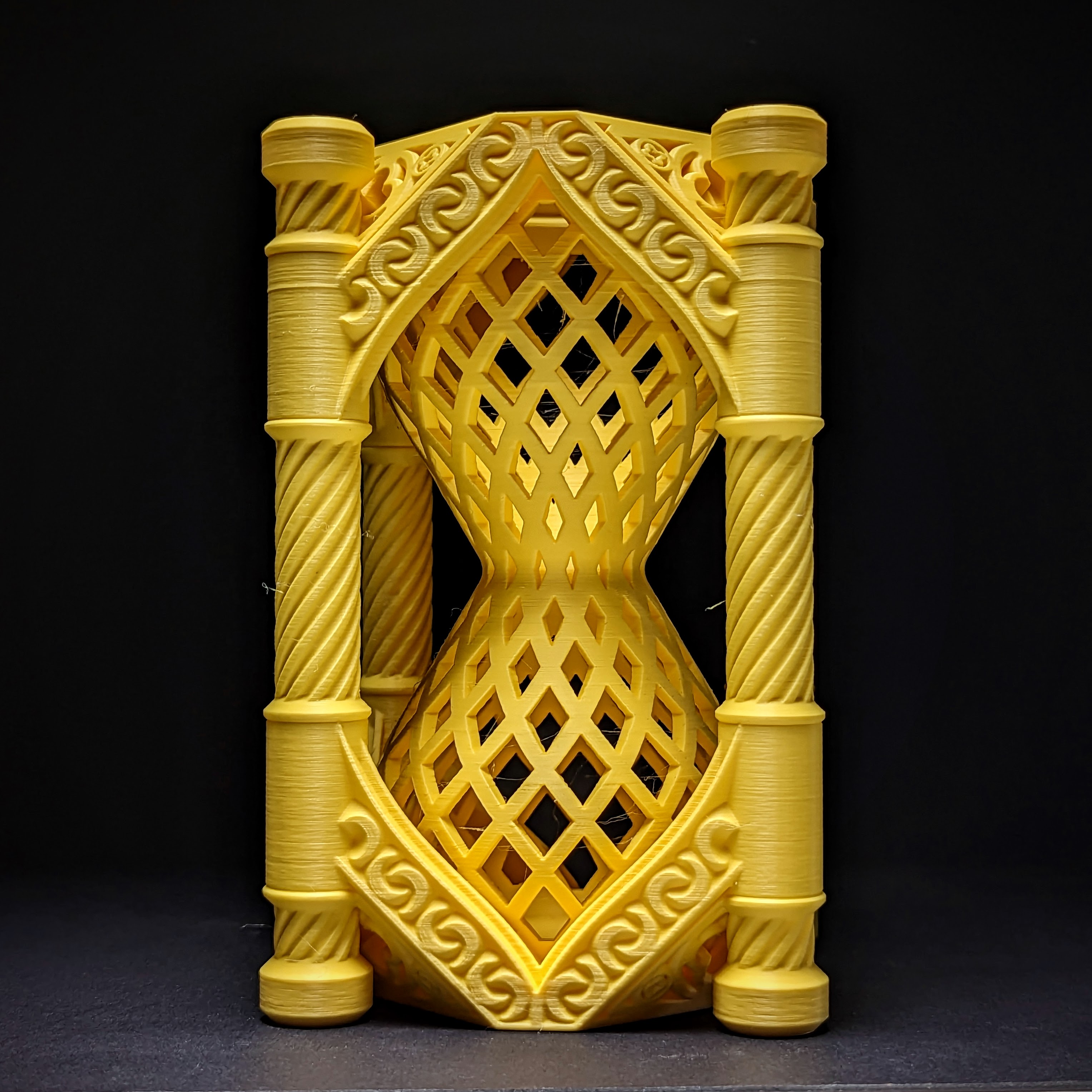 599 Gothic Hourglass by Clockspring Printables Store