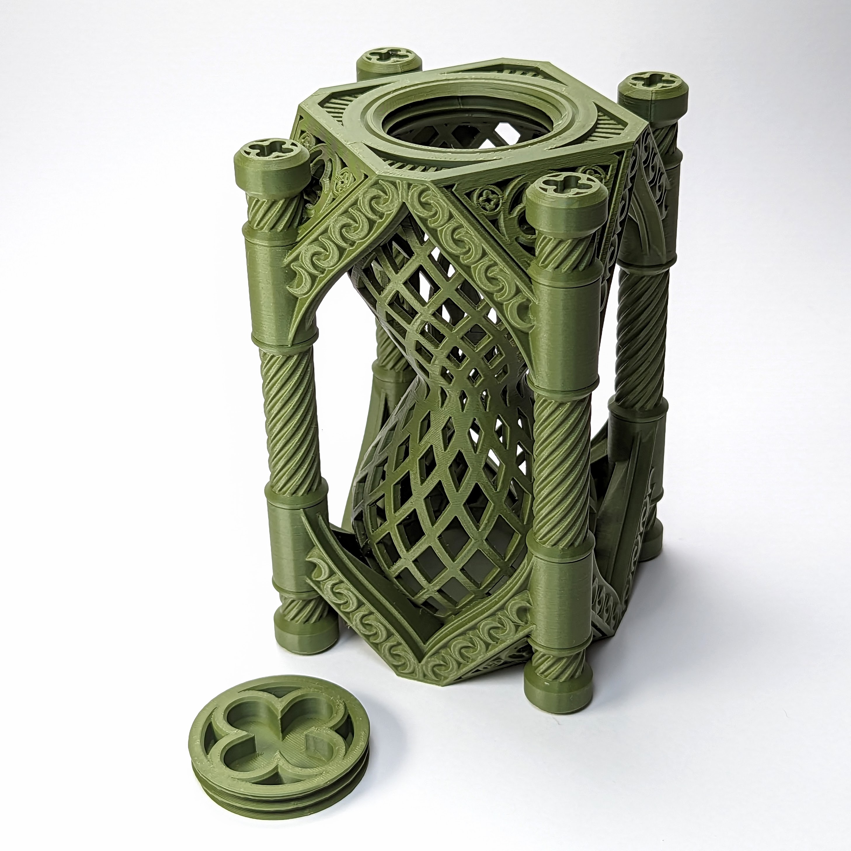 599 Gothic Hourglass by Clockspring Printables Store