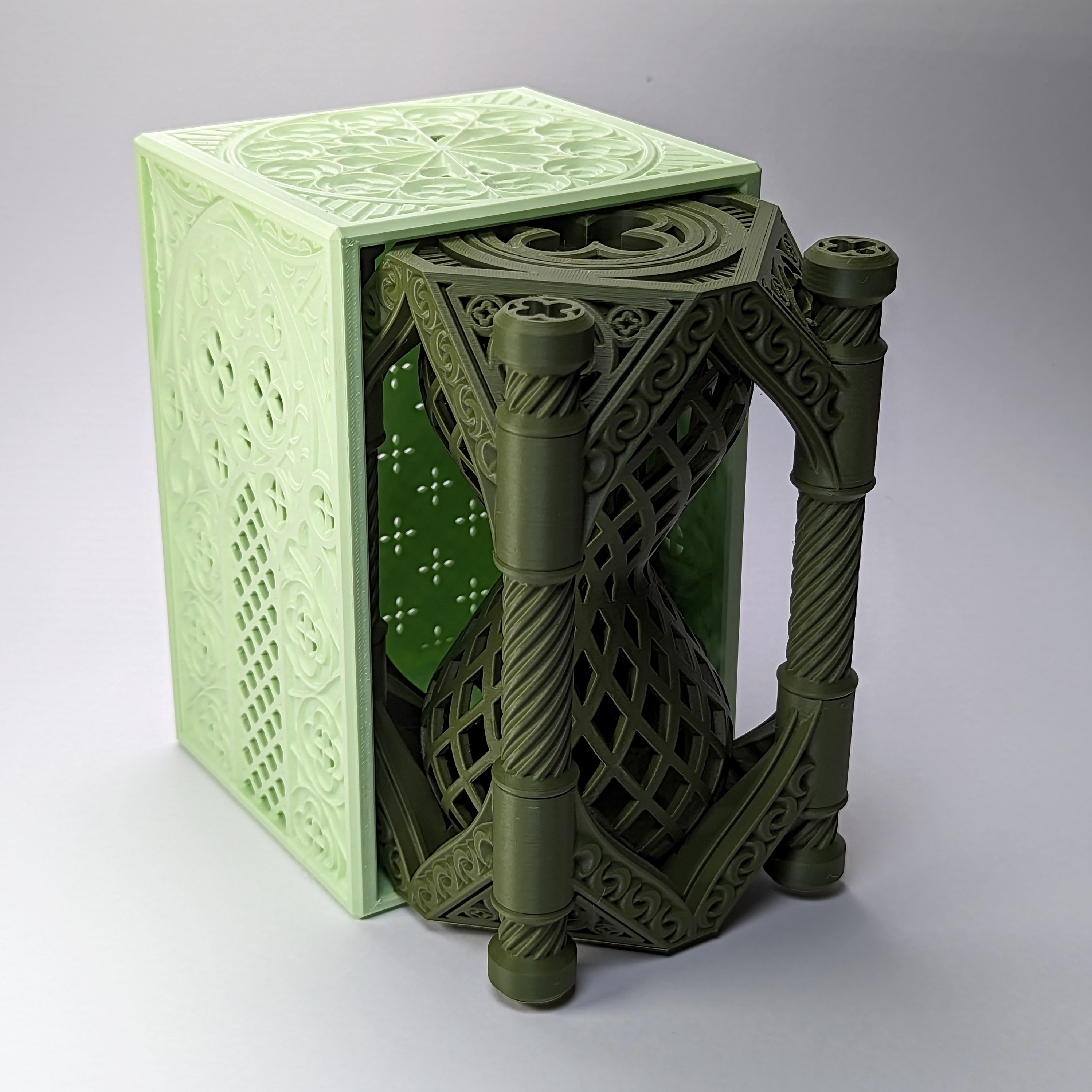 594 Gothic Hourglass Case by Clockspring Printables Store