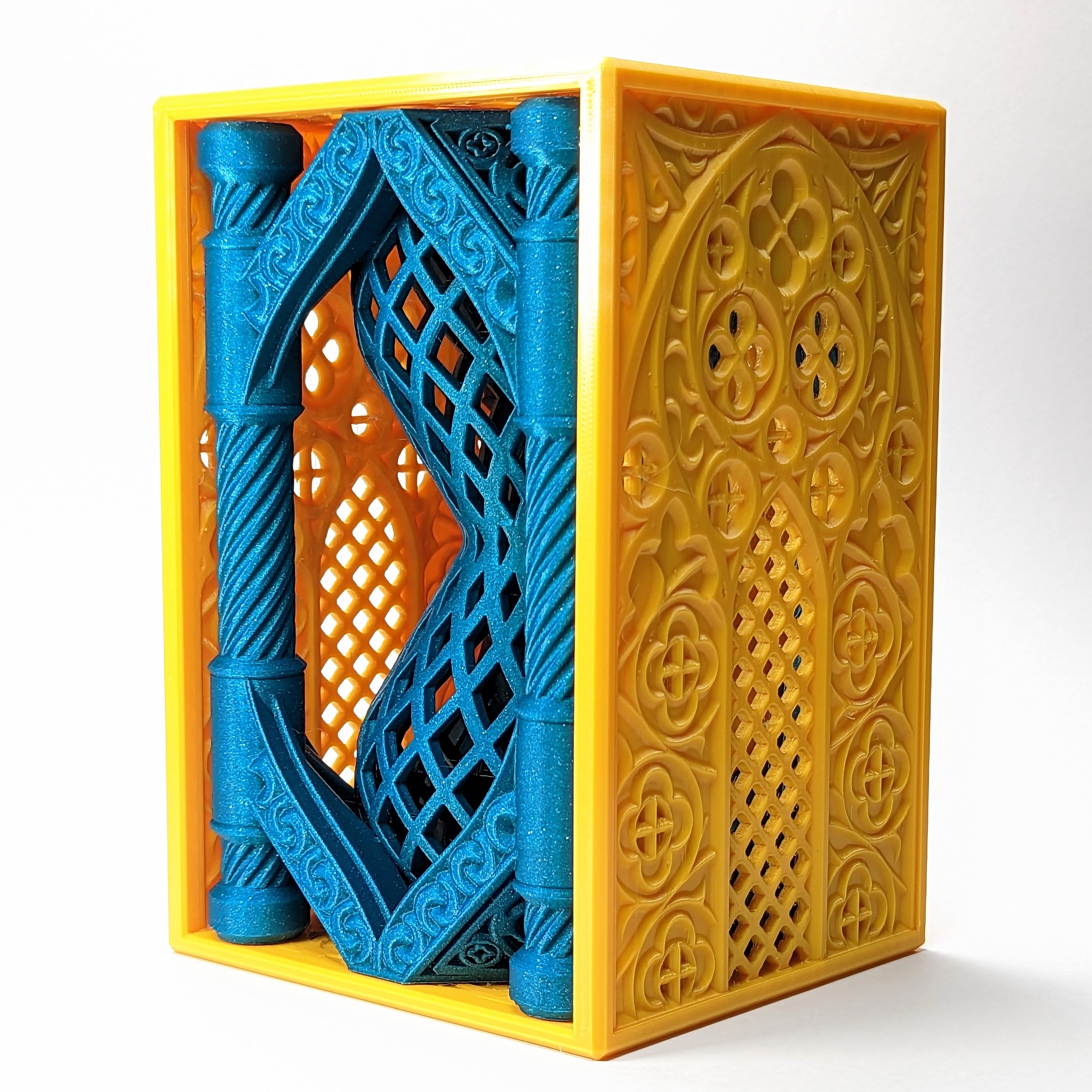 594 Gothic Hourglass Case by Clockspring Printables Store