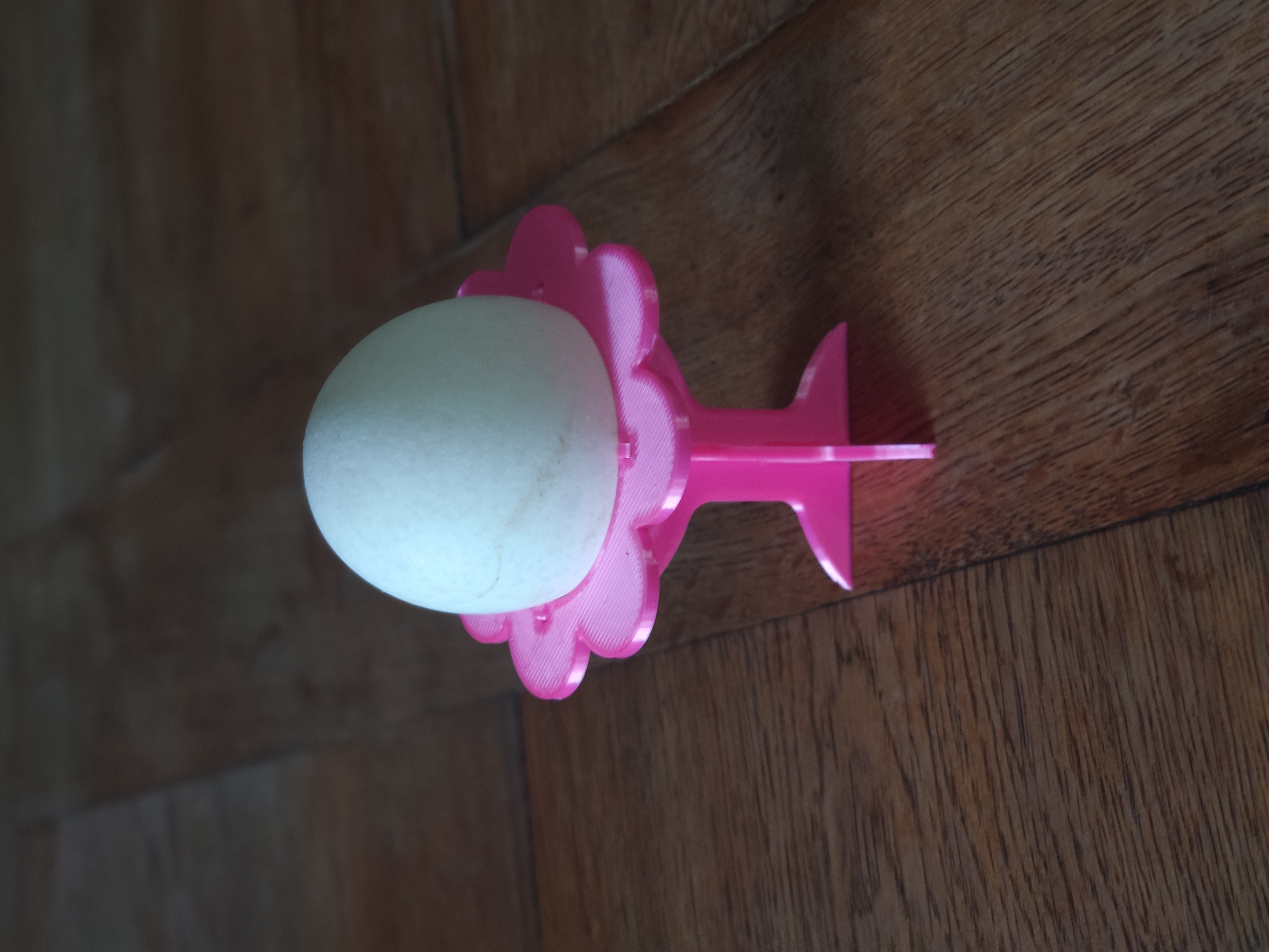 Miniatura 5 do modelo 3D Flower shaped egg cup