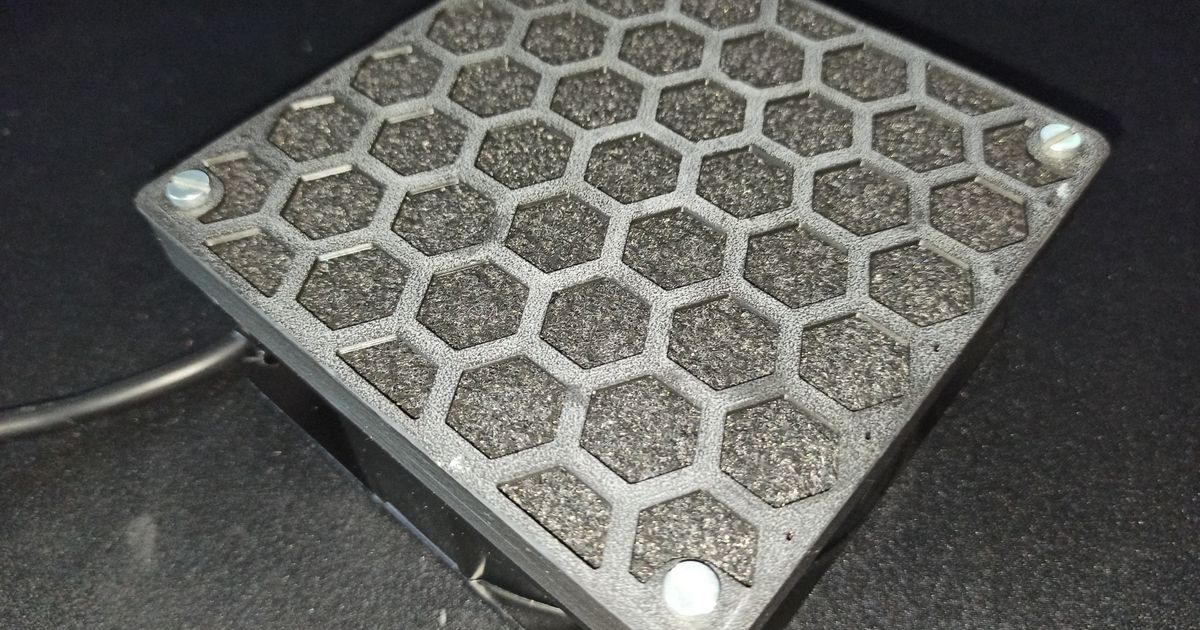 Simple Fume Extractor by Fabian Download free STL model