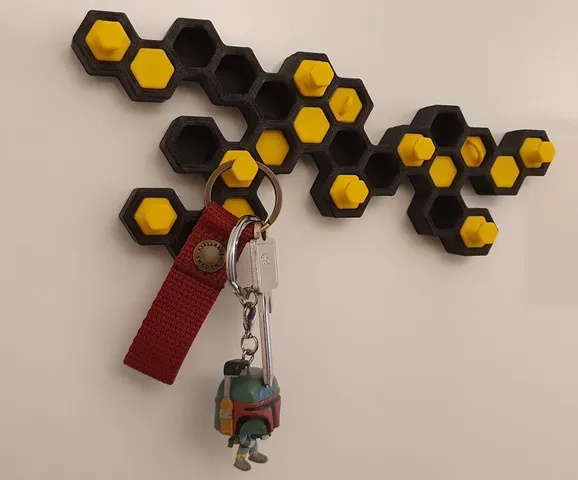 Honeycomb Key Holder