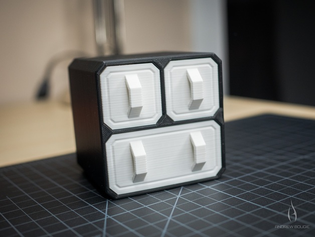 Miniatura 9 do modelo 3D Customizable storage containers