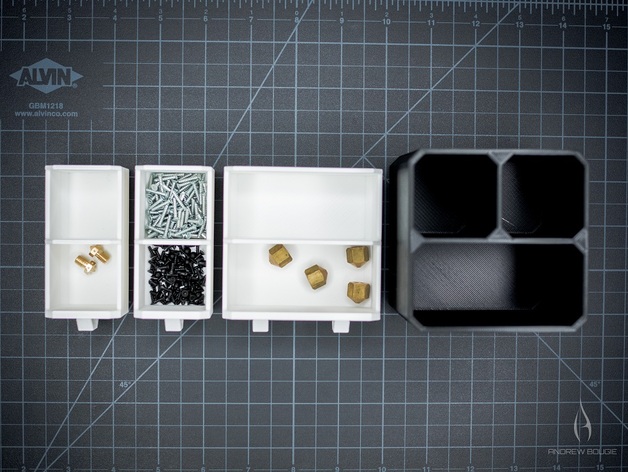 Miniatura 10 do modelo 3D Customizable storage containers