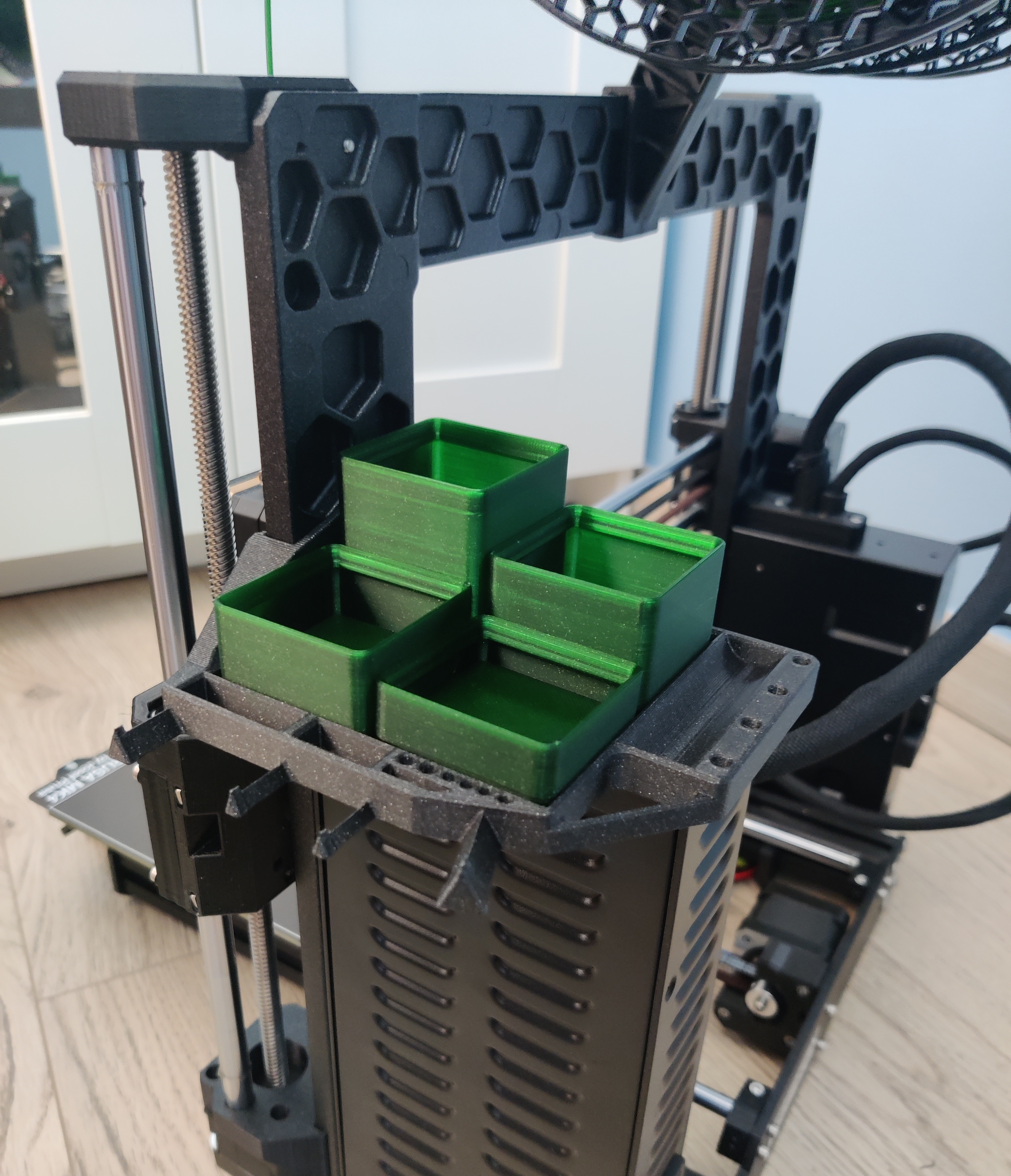 Prusa MK4 tool box with gridfinity