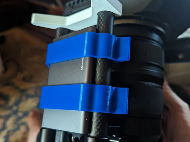 15mm rail T5 and T7 SSD mount