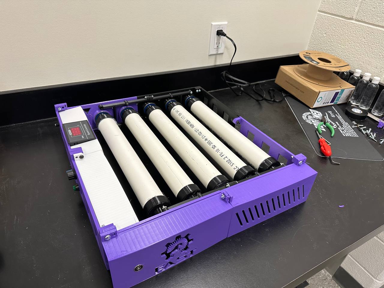 Open Source Scientific Bottle Roller