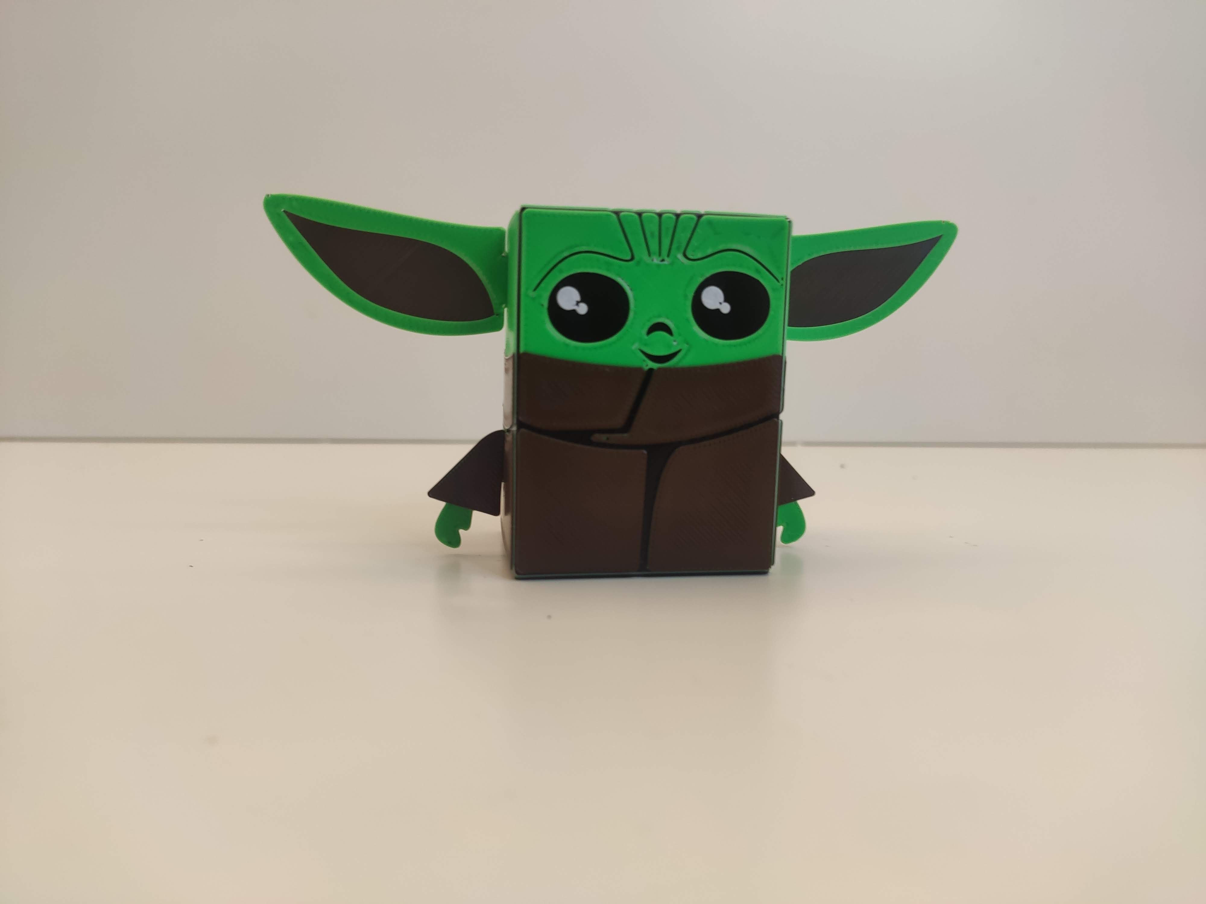 Baby Yoda Box - kit card