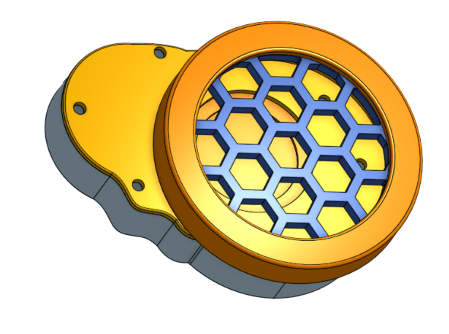 respirator with 5015 fan