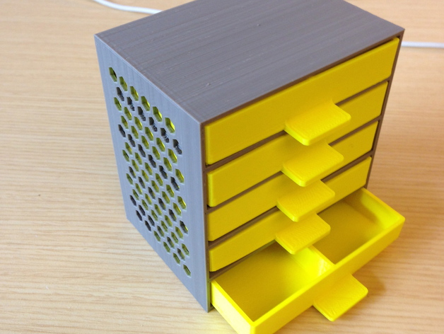 Hex drawer/storage container